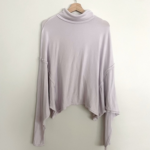 Free People, We The Free Almeda Sweater Top, Violet. - Picture 1 of 13